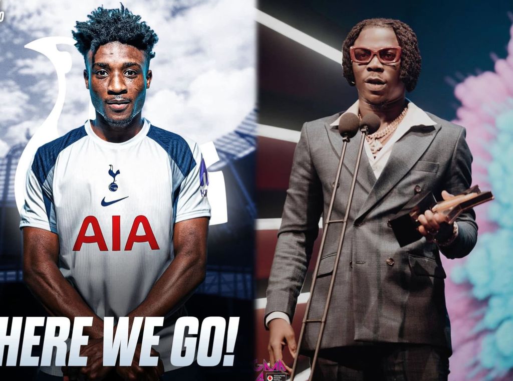 Stonebwoy drops special track ‘Champion’ as Mohammed Kudus signs for Tottenham Hotspur