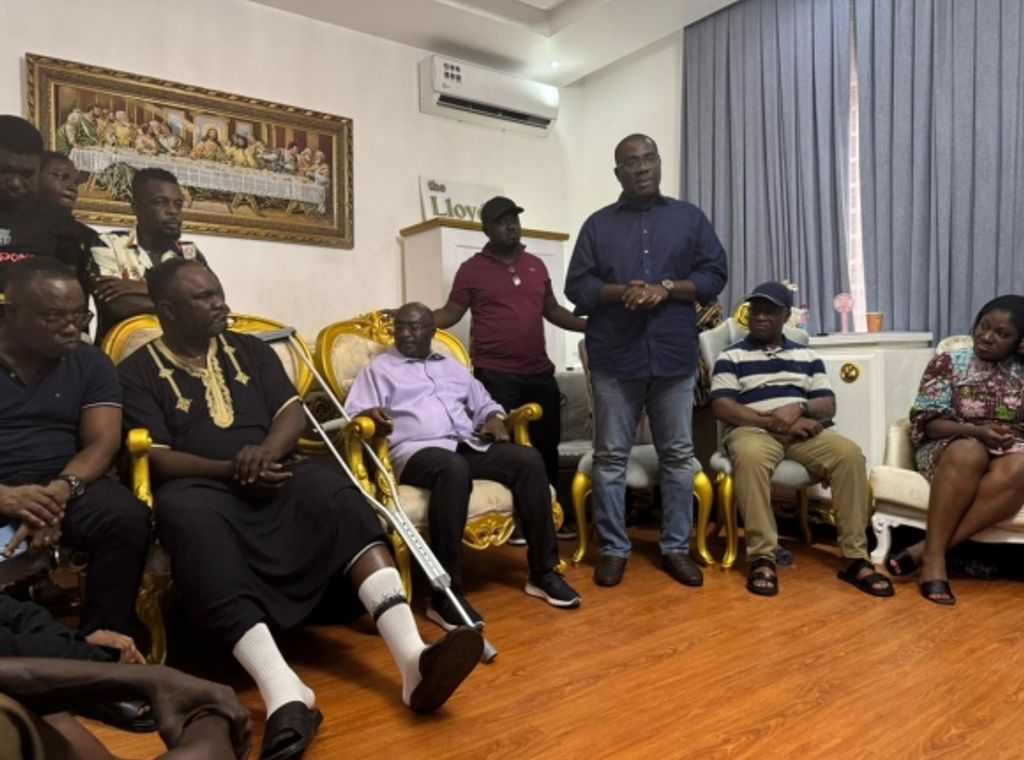 Dr. Bawumia visits assault victims in Ablekuma North re-run; pledges support
