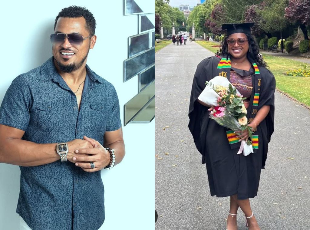 Van Vicker celebrates daughter’s graduation with law degree, says he’s 'basking in it till tomorrow'