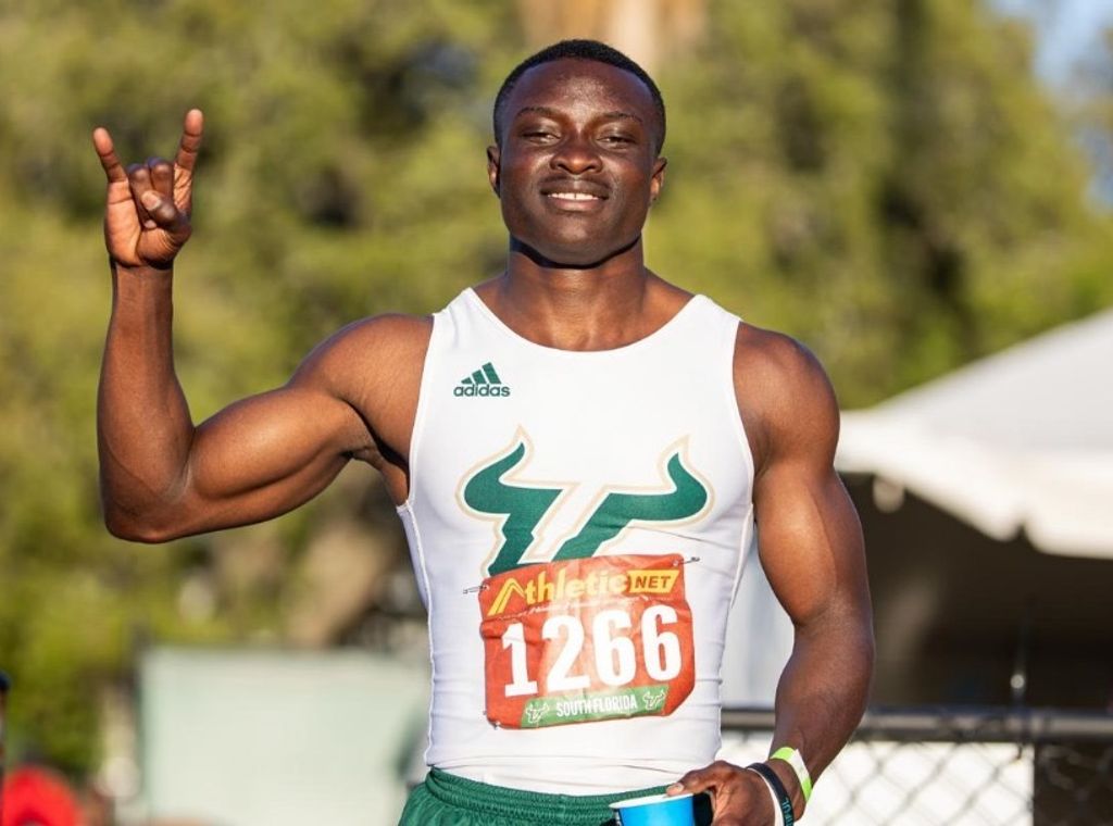 Saminu Abdul Rasheed blazes to new 100m record with 9.84s sprint in Georgia