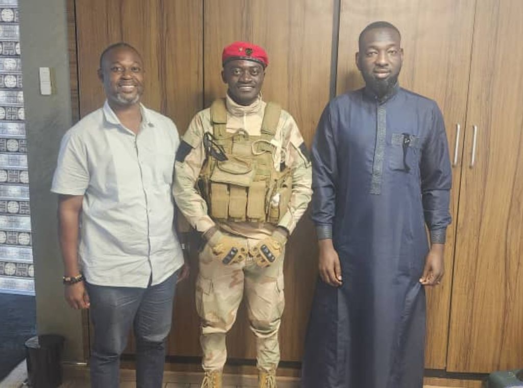 Lil Win pays courtesy call on Afro-Arab Group President ahead of movie premiere
