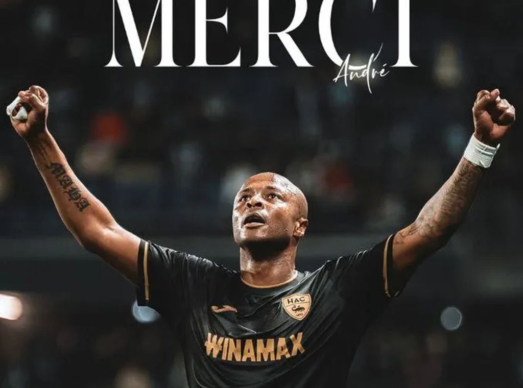 Le Havre bids an emotional farewell to André Ayew