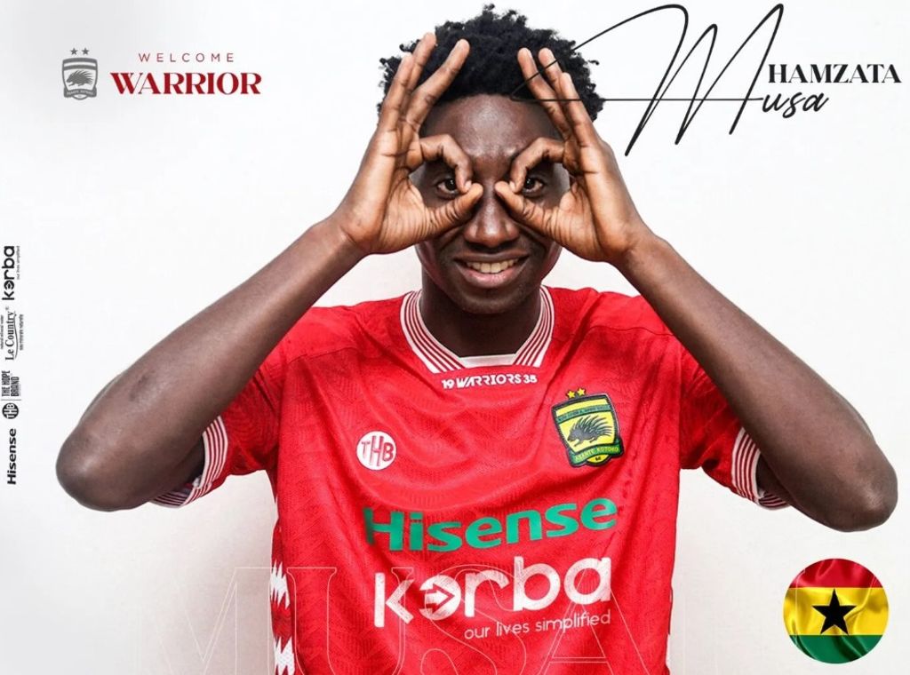 Asante Kotoko sign defender Musah Hamzata