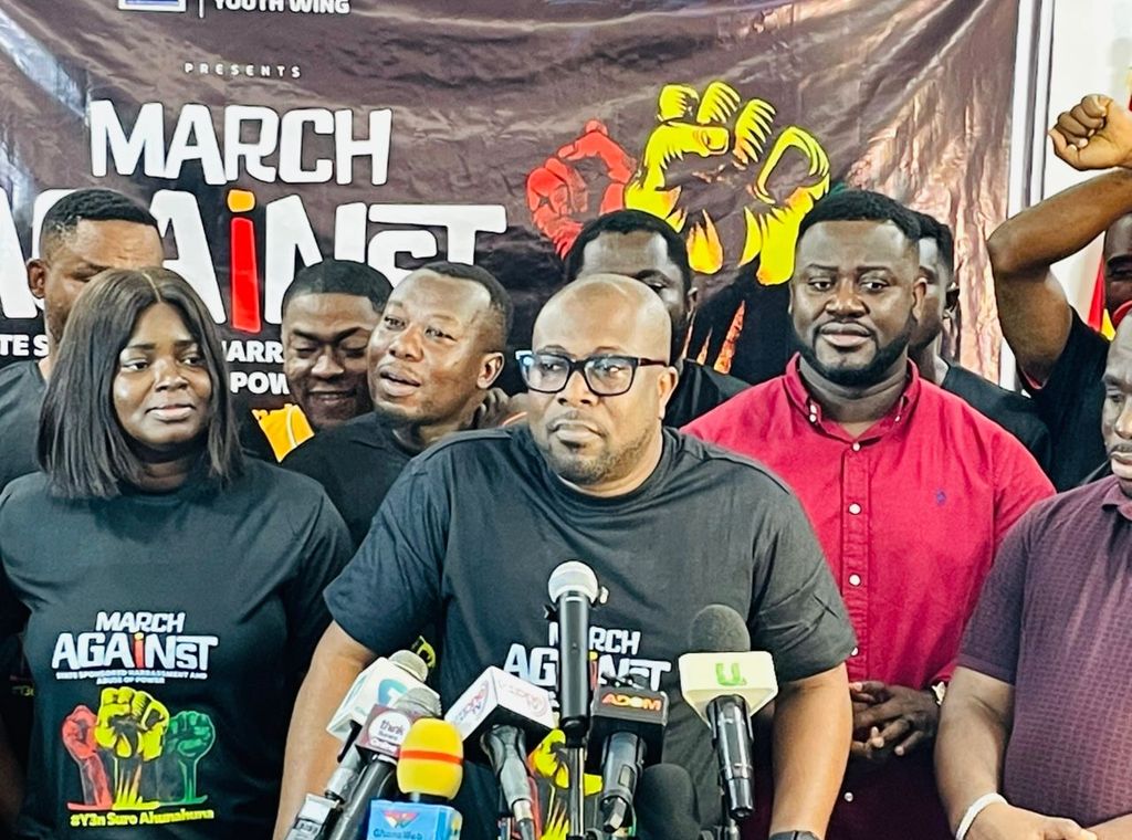 ’Yɛn Suro Ahunahuna:’ NPP Youth Wing Takes a Bold Stand Against Government's Abuse of Power with Massive Demonstration
