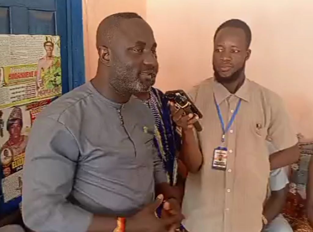 MCE of Amenfi East donates cement for community centre