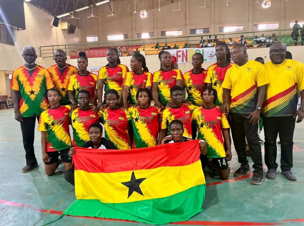 Ghana handball teams secure silver at ANOCA Zone III Games