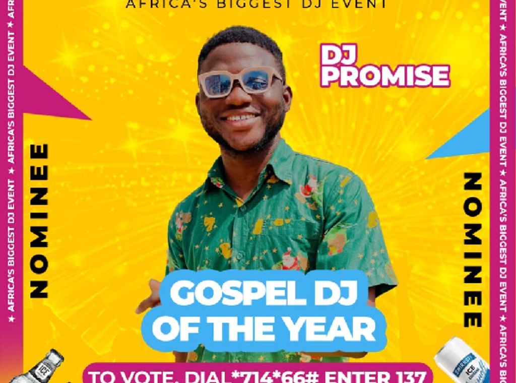 DJ Promise earns nomination for gospel DJ of the year at 2025 Ghana DJ Awards