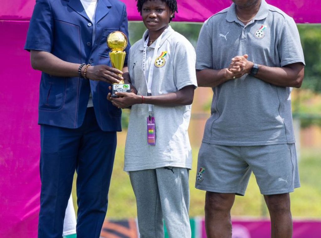 Ghana’s Sarah Nyarko claims Best Player award at WAFU B U-20 Girls Cup