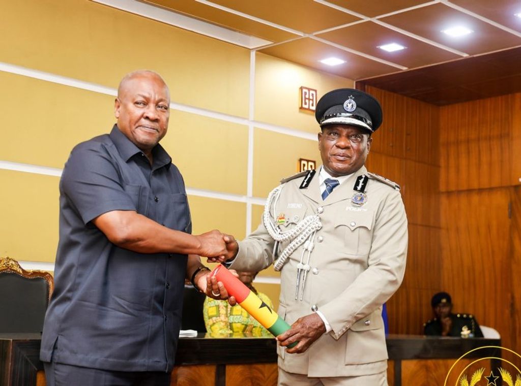 President Mahama re-engages IGP Yohuno for additional two-year term