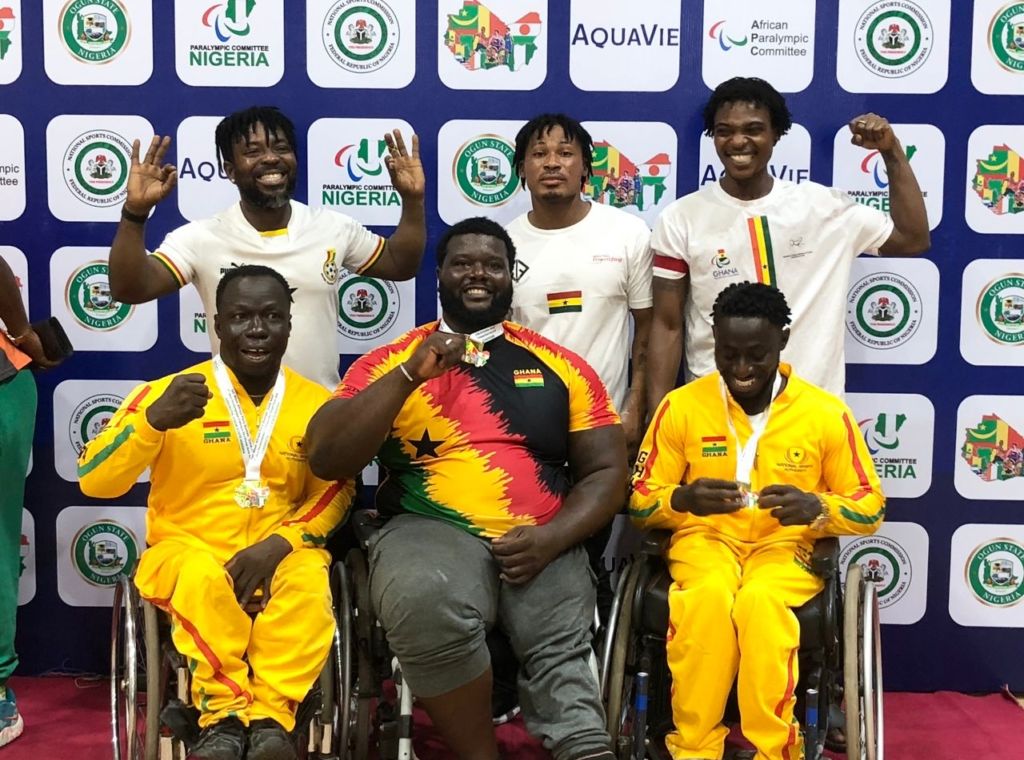 Ghana secures 8 podiums on day 3 of West Africa Zone A & B Para Games