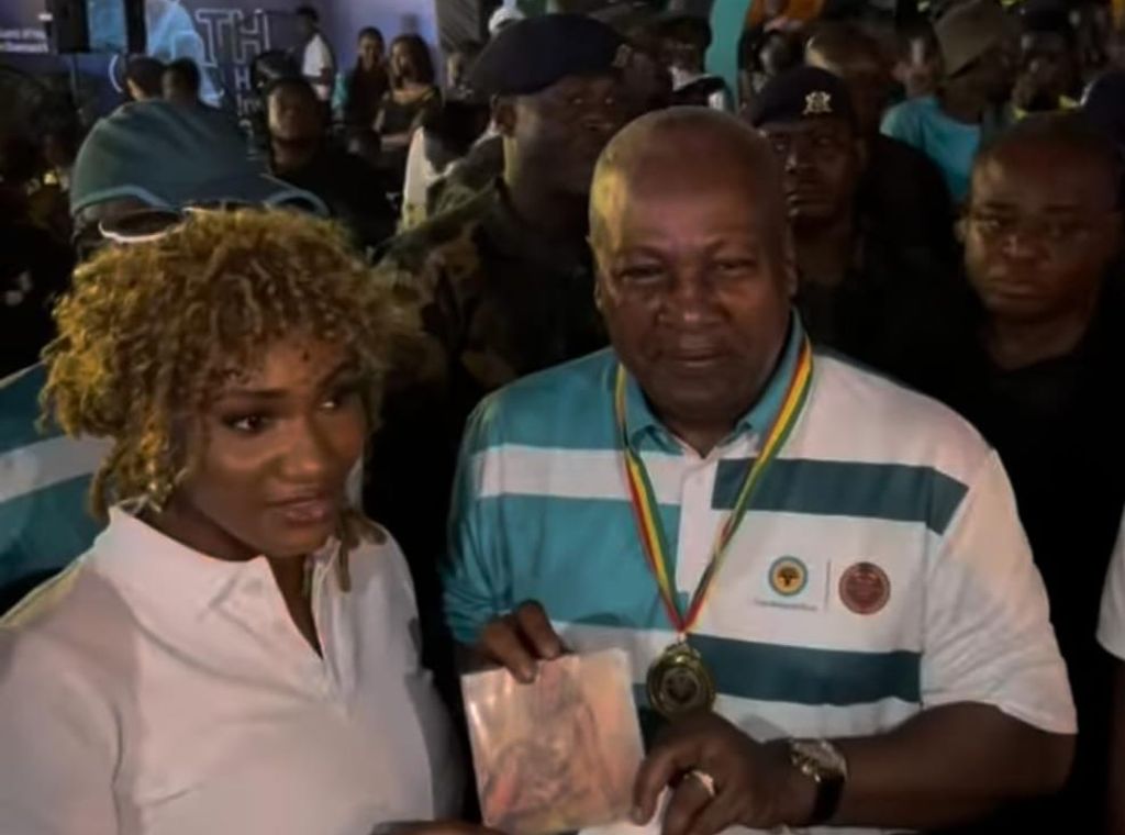 President Mahama endorses Wendy Shay’s Ready Album in viral video
