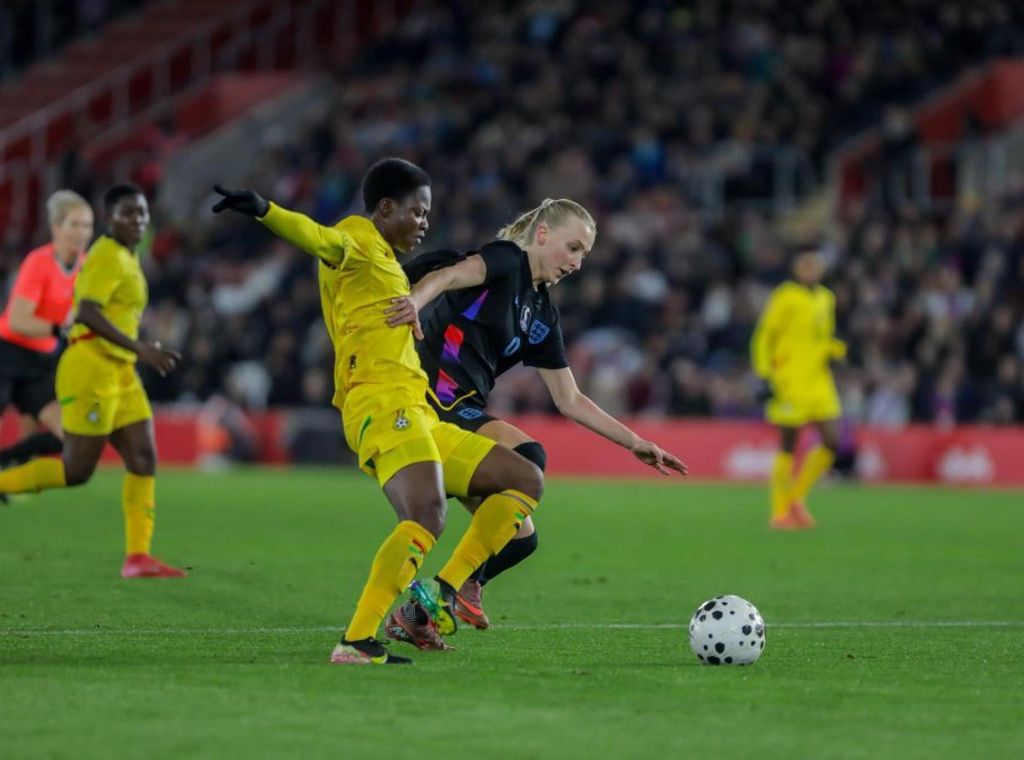Lionesses secure hard-fought win against spirited Ghana in Southampton