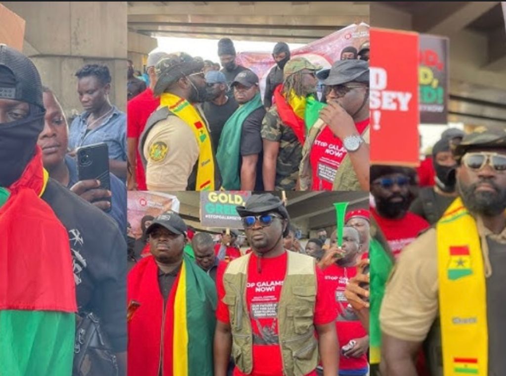 GRPS leads 3-day protest against galamsey, calls on Mahama government to act