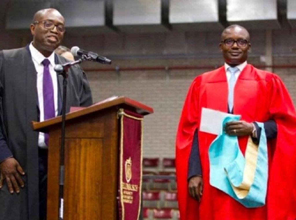Energy minister bags PhD in Development Finance from University of Stellenbosch