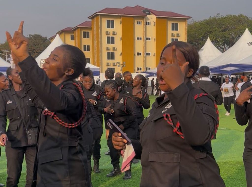 Gospel music icons thrill Police Personnel at WASSA get-together in Accra