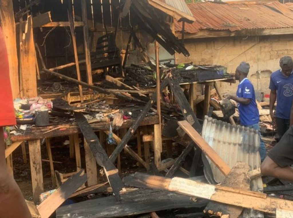 Tragic fire in Adjei Kojo Sancity claims life of five year old girl
