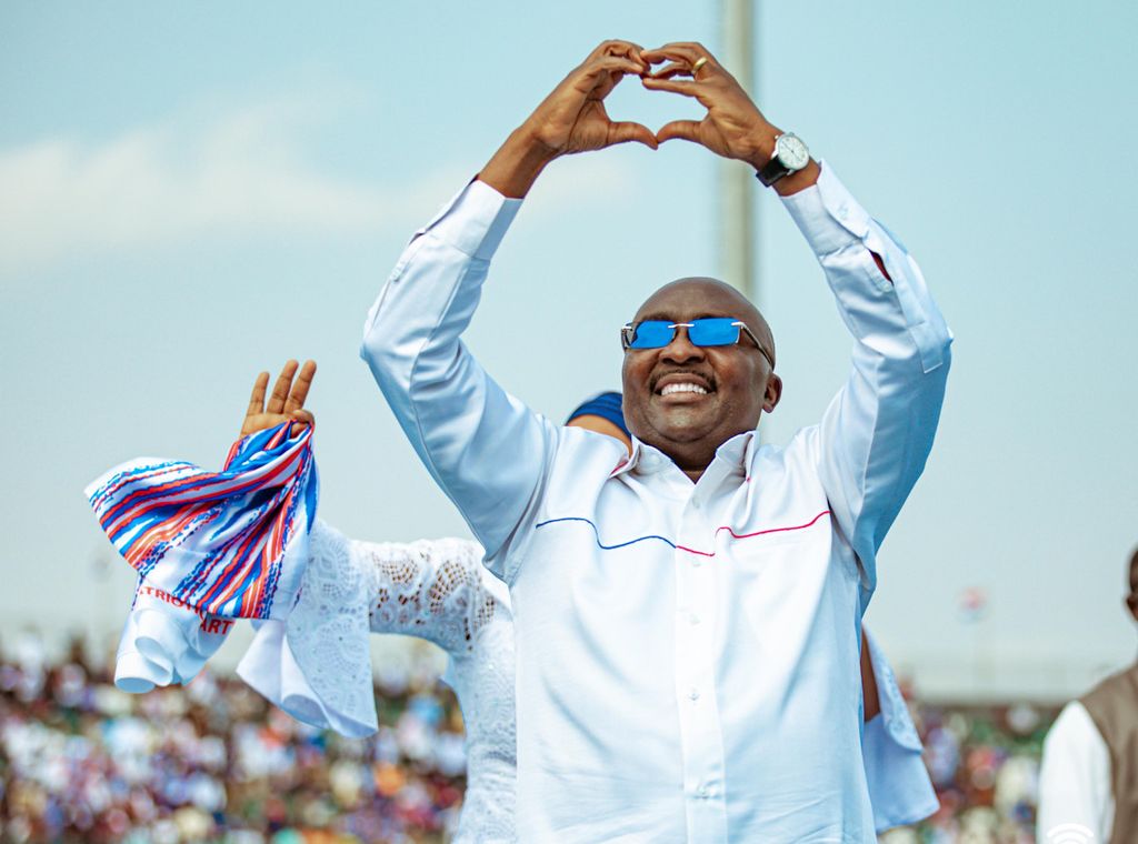 Dr. Bawumia Predicted to win NPP presidential primaries with 57%
