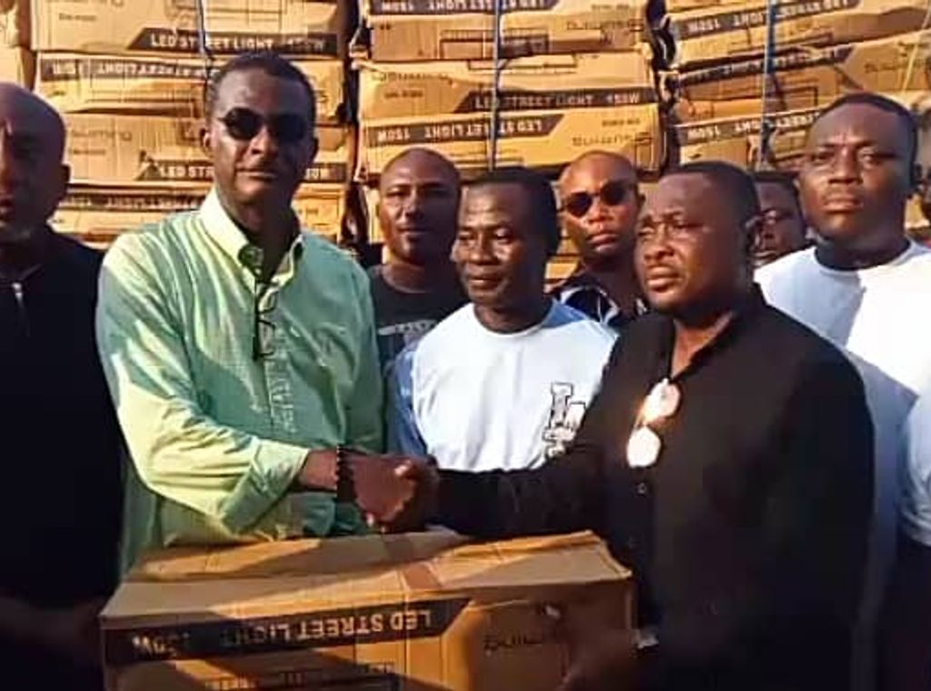C/R: Cape Coast South MP donates 400 streetlight bulbs as constituency faces darkness