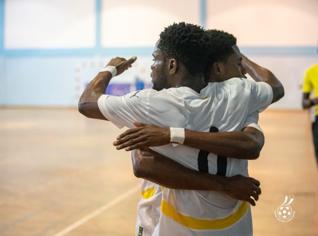 Ghana and Zambia tied in 12-goal futsal thriller