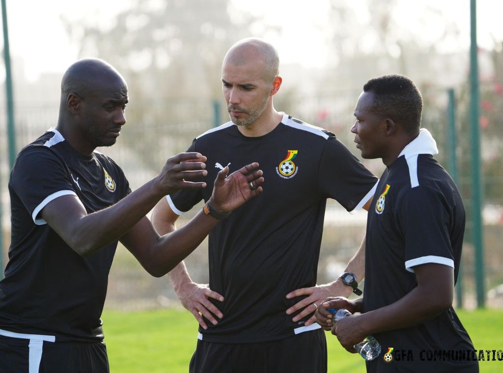 Otto Addo led overhaul of Black Stars' technical backroom