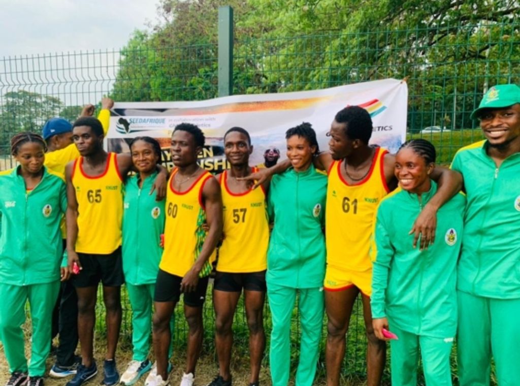 KNUST dominates historic inaugural relay open in Kumasi