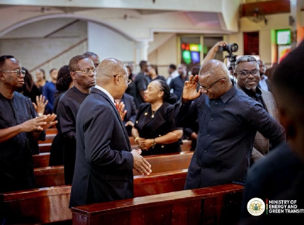 Energy minister attends memorial service for Prof Kofi Blay