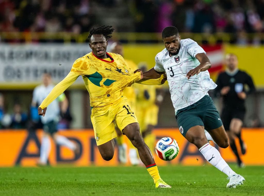 Black Stars humbled in Vienna as World Cup looms