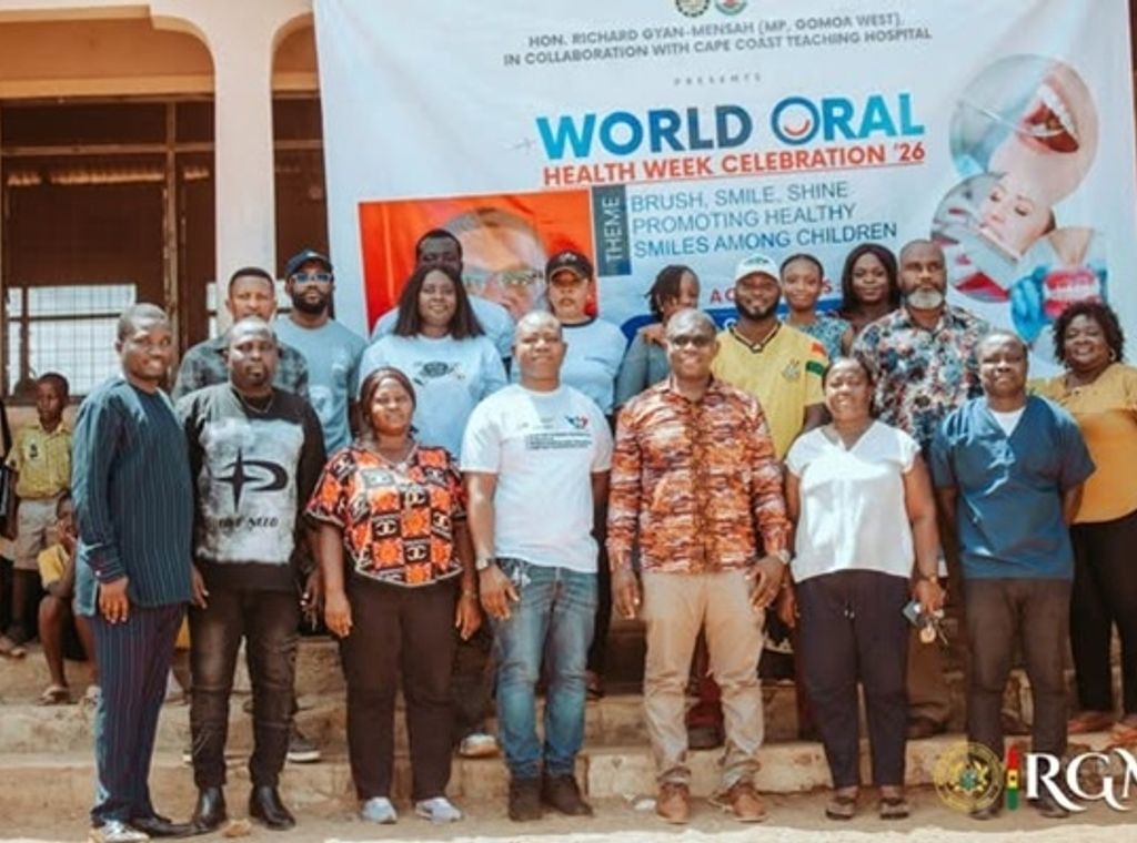 Deputy Energy Minister marks oral health week celebration in Gomoa West