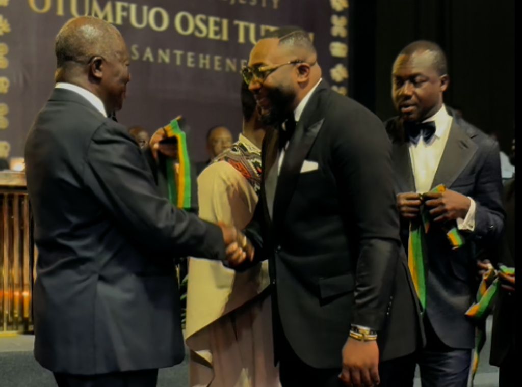 Asantehene honours Prophet Uche with gold coin at 27th anniversary gala