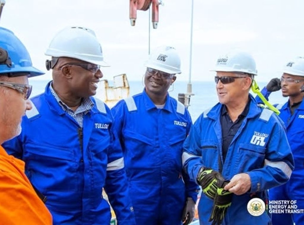Energy minister visits TEN fields to push for increased oil production