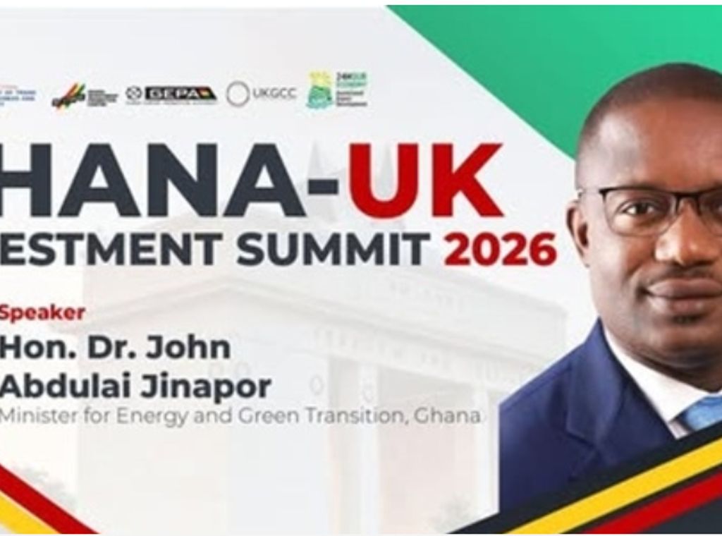 Energy minister to address Ghana–UK Investment Summit on energy investment opportunities