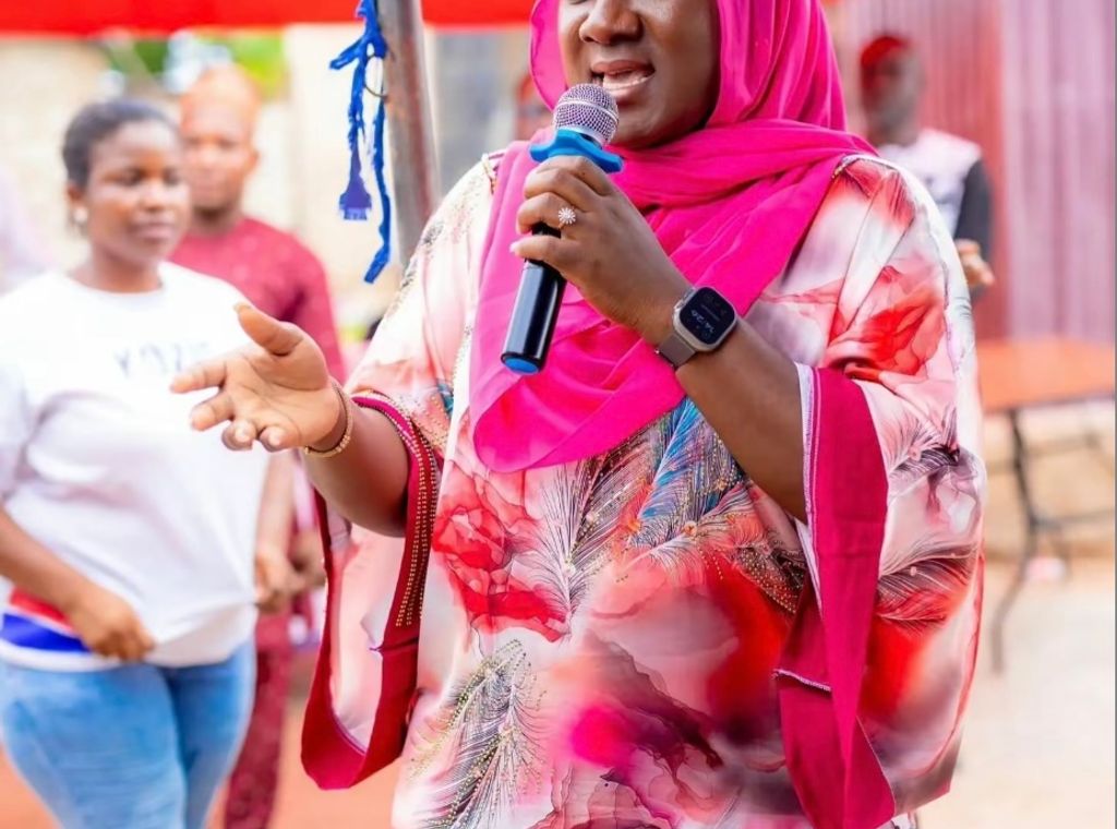 Akosua Manu engages Adentan community during Eid celebration