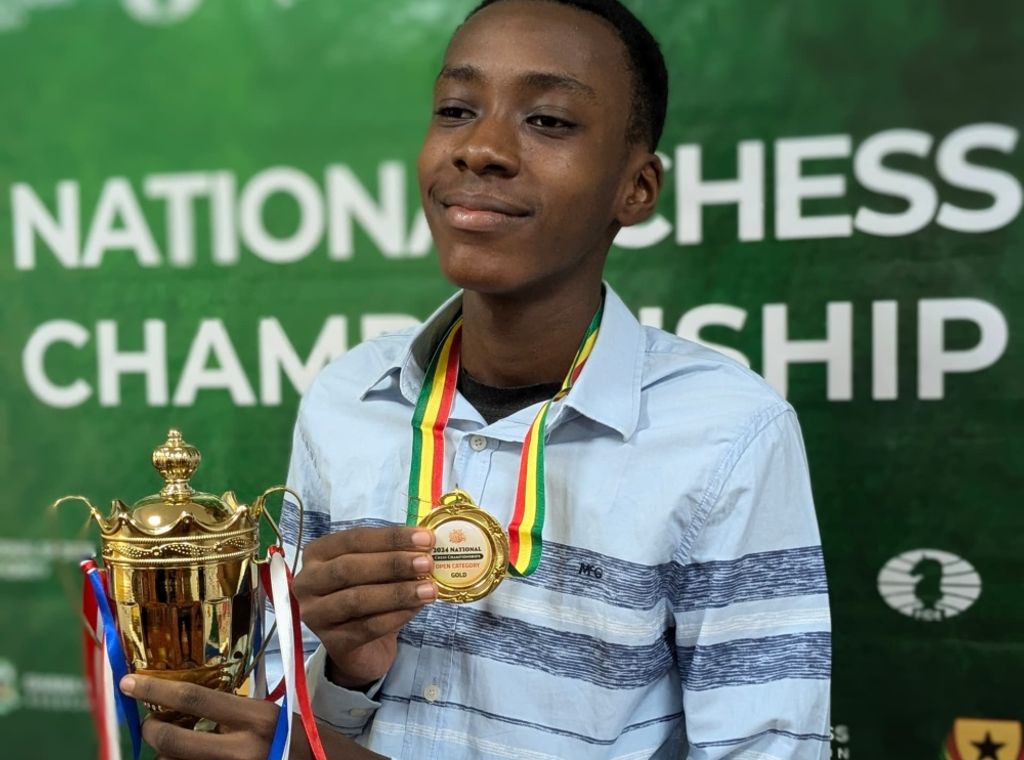 Philip Amoako joins all-African team for 2025 FIDE World Rapid Championship