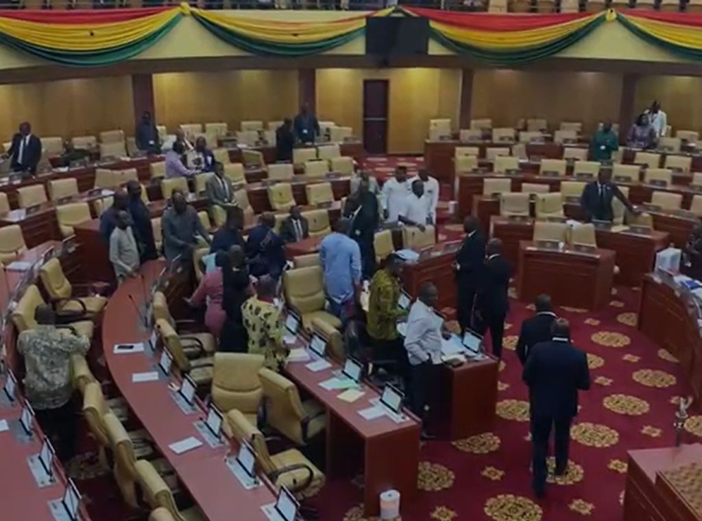 Parliament adjourns abruptly amid uproar over nurses' strike statement