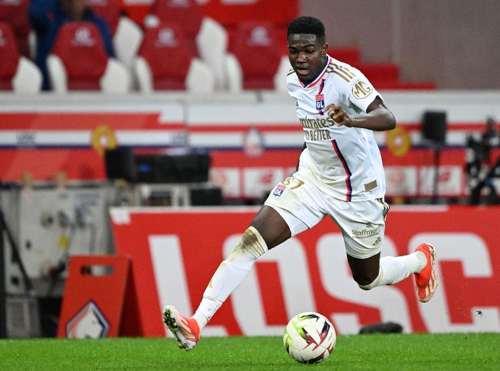 Ernest Nuamah faces second-tier football after Lyon relegated to Ligue 2