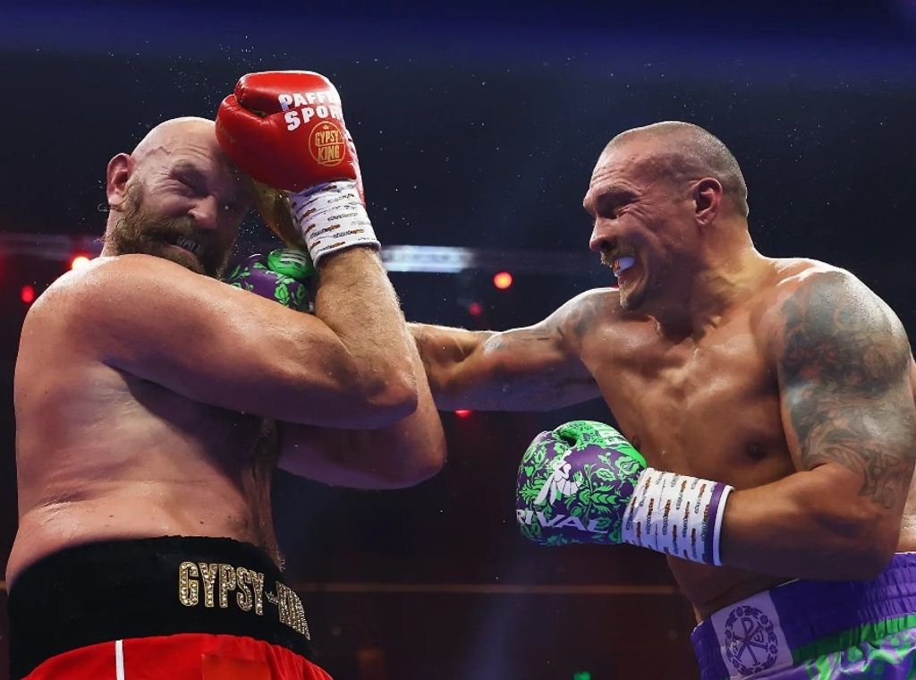 Tyson Fury confirms third Usyk fight at Wembley