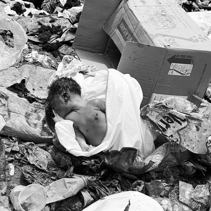 Newborn baby girl found dead on refuse dump in Wamfie
