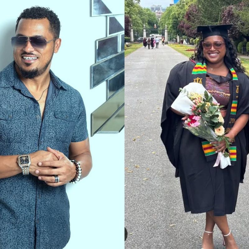 Van Vicker celebrates daughter’s graduation with law degree, says he’s 'basking in it till tomorrow'