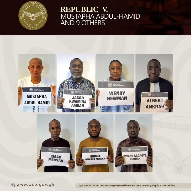 OSP sets trial date for Mustapha Abdul-Hamid, six others in GH¢280 million scandal