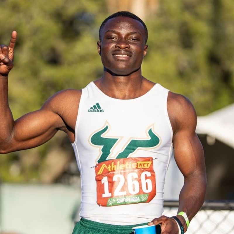 Saminu Abdul Rasheed blazes to new 100m record with 9.84s sprint in Georgia