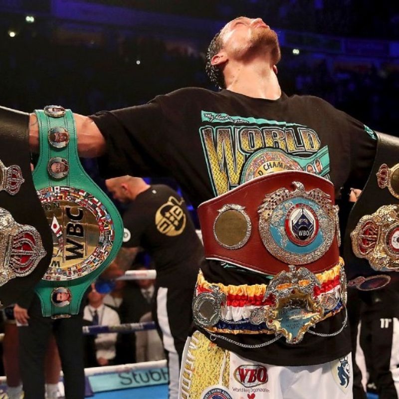 Usyk ordered to defend WBO title against Parker
