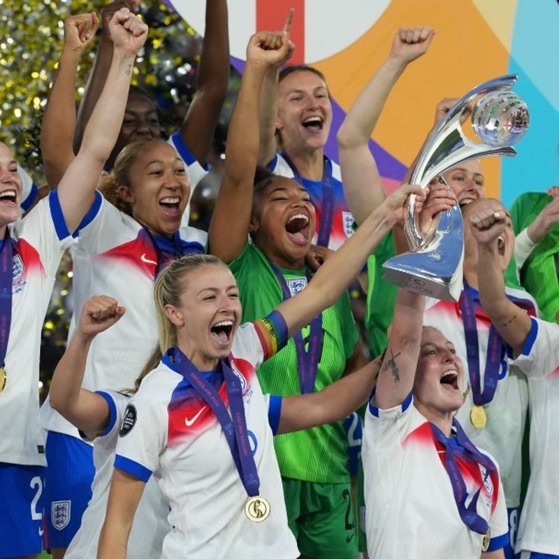 Chloe Kelly the hero again as England beat Spain on penalties to win Euro 2025
