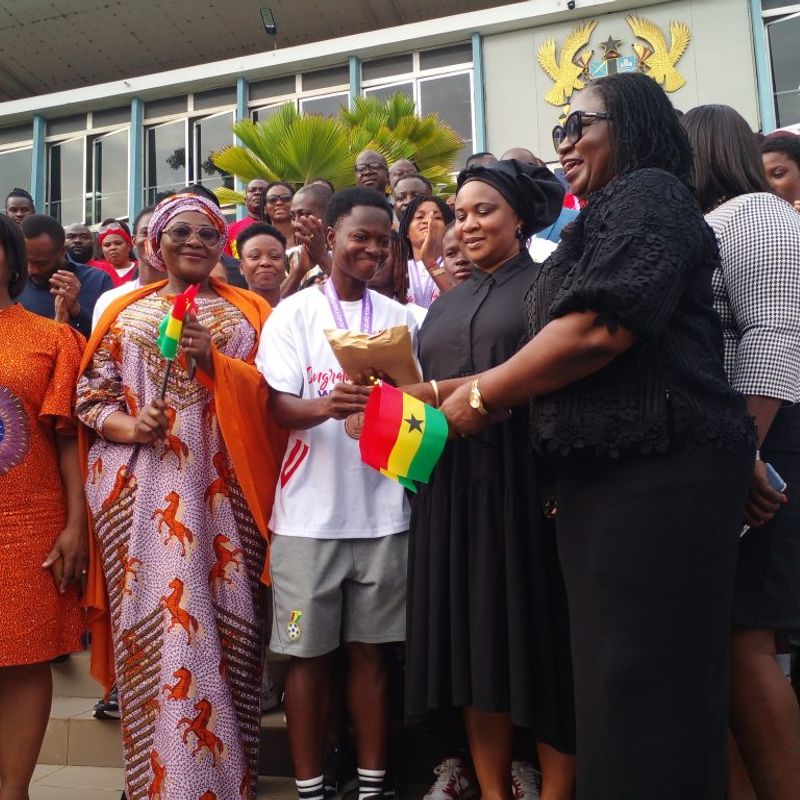 Minority donates GH¢100,000 to Black Queens in recognition of WAFCON Bronze victory