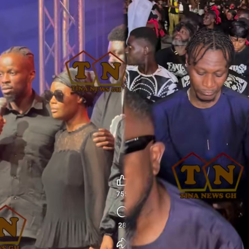 Tears flow as Daddy Lumba's children deliver heartfelt tributes at vigil