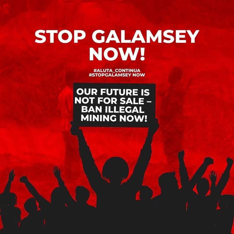 Okatakyie hints at another demonstration against galamsey : "Our future Is not for sale”