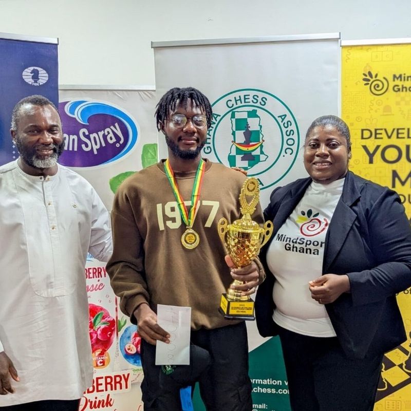 Clinton Cephas Fomevor triumphs at Accra’s prestigious President’s Cup