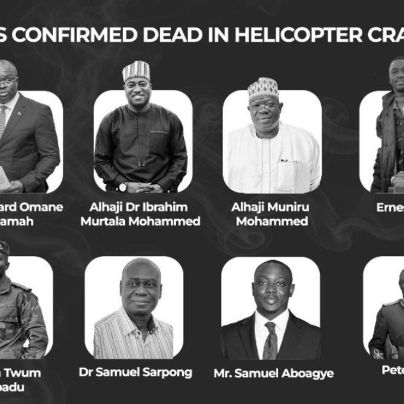 UTAG calls for moment of silence in honour of victims of military helicopter crash