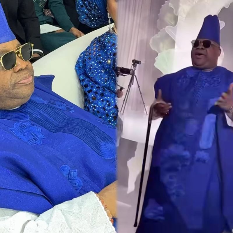 Davido's uncle, Governor Adeleke, lights up his Miami wedding with signature dance moves