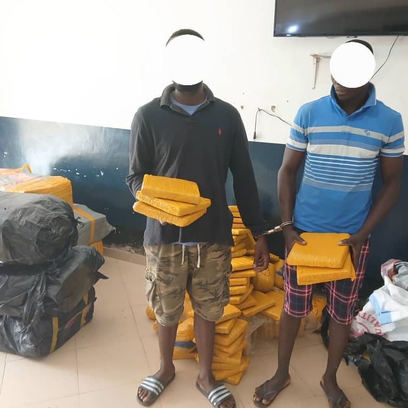 C/R: 2 arrested for suspected drug trafficking in Gomoa Nyanyano