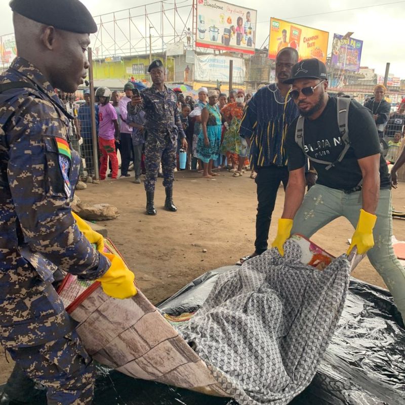 Phone seller found dead under Kasoa overpass